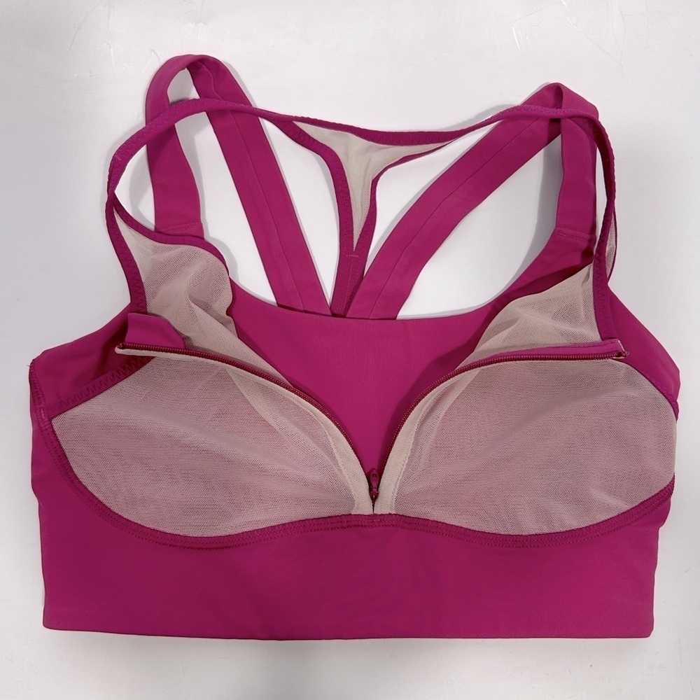 Lululemon Raspberry Ready, Set, Sweat Bra Pink Si… - image 6